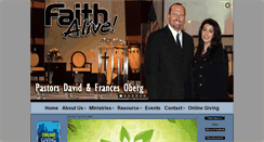 Desktop Screenshot of faithalive.net